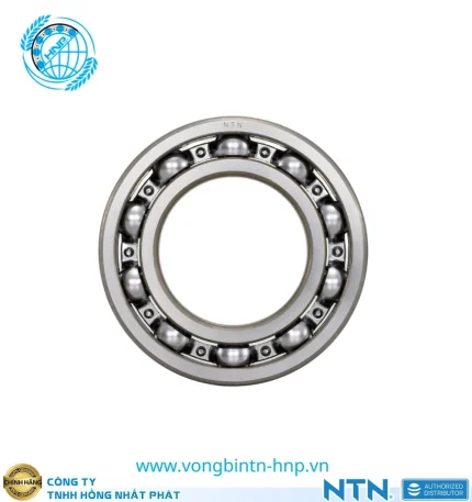 Vòng Bi 6006 Cầu Rãnh Sâu NTN Không Nắp