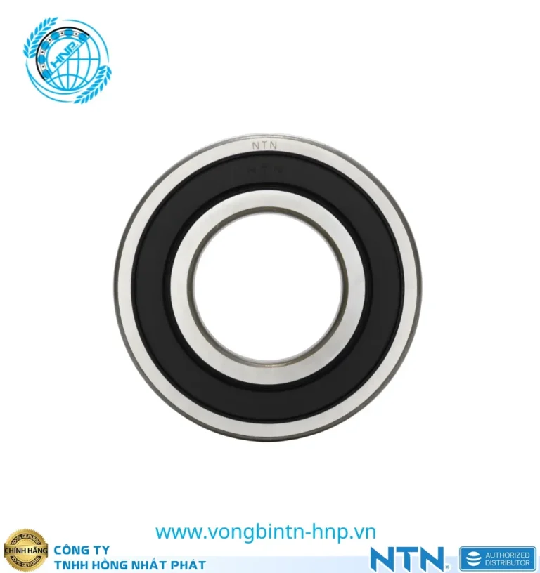 Vòng Bi 6007 LLU Cầu Rãnh Sâu NTN Hai Nắp Cao Su