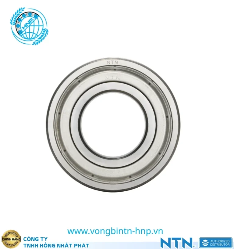Vòng Bi 6007 ZZ Cầu Rãnh Sâu NTN Hai Nắp Thép