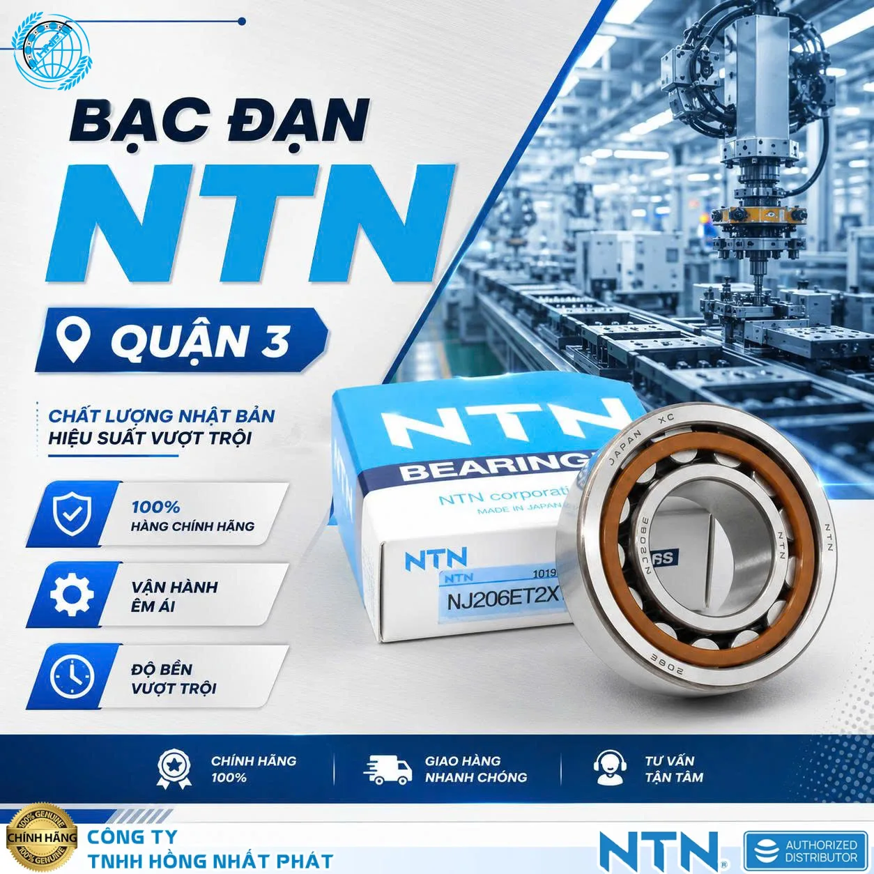 Địa Chỉ Bán Bạc Đạn NTN Quận 3 Uy Tín Tại Cty Hồng Nhất Phát(3)