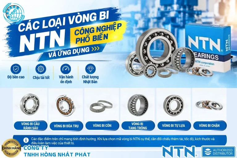 các loại vòng bi NTN phổ biến